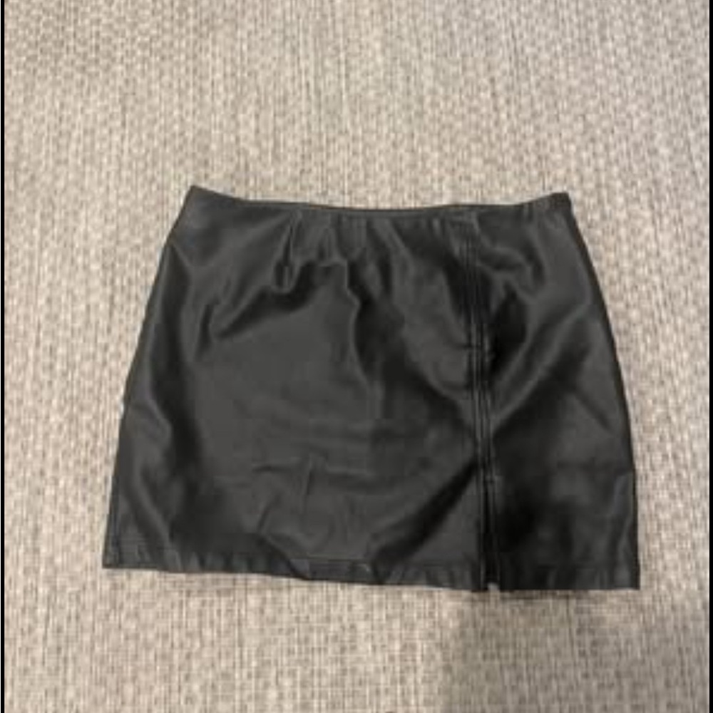 Faux leather Juicy Couture Mini Skirt